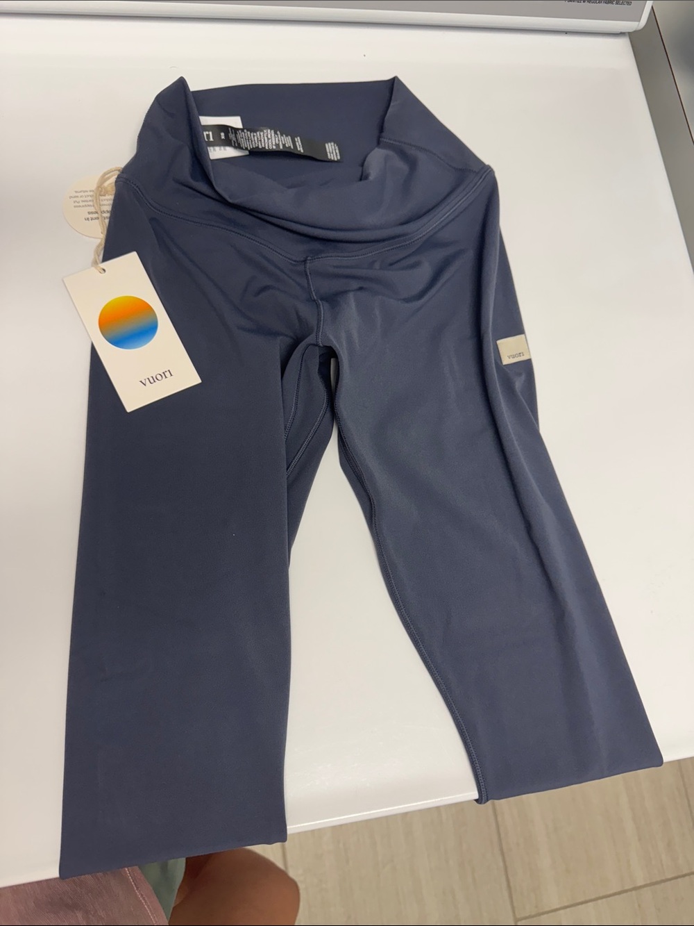 Vuori Dark gray High-Waist Performance Leggings